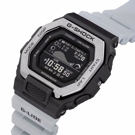 Szary zegarek Casio G-Shock G-LIDE GBX-100TT-8ER