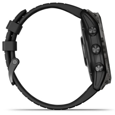 Zegarek Garmin Fenix 7X Pro Solar czarny z czarnym paskiem 010-02778-01