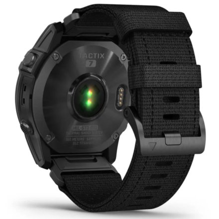 Zegarek Garmin Tactix 7 Pro Ballistics czarny z czarnym paskiem 010-02704-21