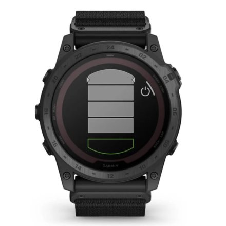 Zegarek Garmin Tactix 7 Pro Ballistics czarny z czarnym paskiem 010-02704-21