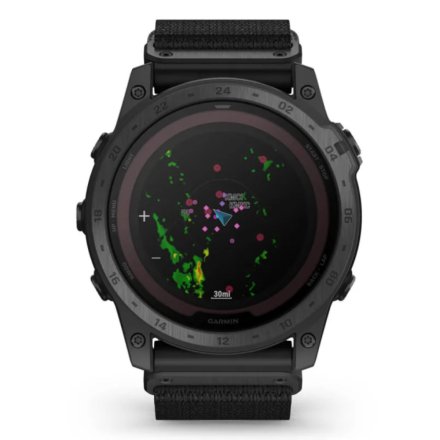 Zegarek Garmin Tactix 7 Pro Ballistics czarny z czarnym paskiem 010-02704-21