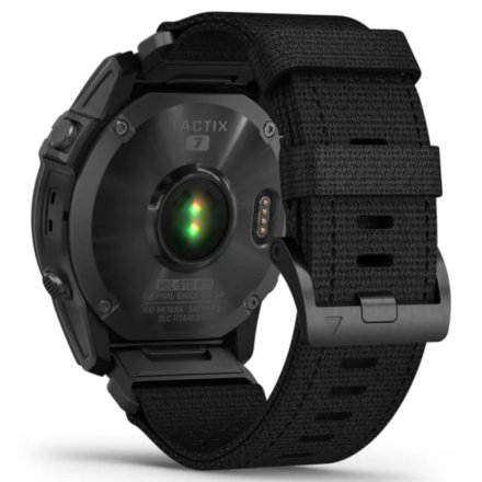 Zegarek Garmin Tactix 7 Pro czarny z czarnym paskiem 010-02704-11