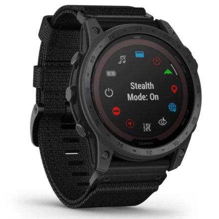 Zegarek Garmin Tactix 7 Pro czarny z czarnym paskiem 010-02704-11