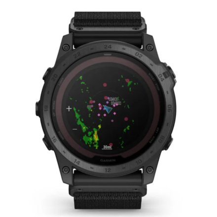 Zegarek Garmin Tactix 7 Pro czarny z czarnym paskiem 010-02704-11