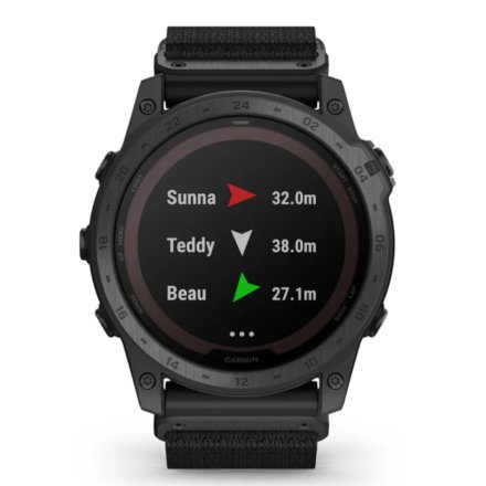 Zegarek Garmin Tactix 7 Pro czarny z czarnym paskiem 010-02704-11