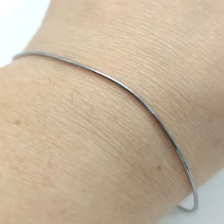 Srebrna bransoletka damska żmijka GR26   • Srebro 925