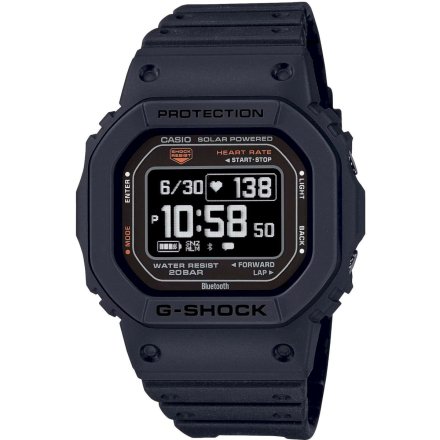 Zegarek Casio G-Shock Move z pulsometrem czarny DW-H5600-1ER