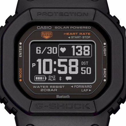 Zegarek Casio G-Shock Move z pulsometrem czarny DW-H5600-1ER