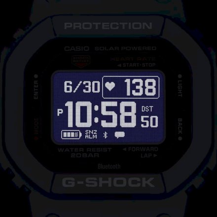 Zegarek Casio G-Shock Move z pulsometrem niebieski DW-H5600-2ER