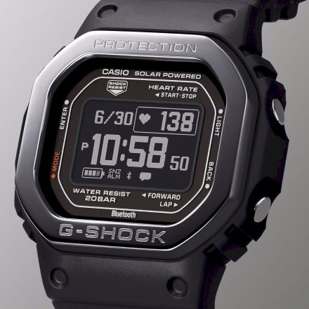 Zegarek Casio G-Shock Move z pulsometrem total black DW-H5600MB-1ER