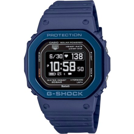 Zegarek Casio G-Shock Move z pulsometrem granatowy DW-H5600MB-2ER