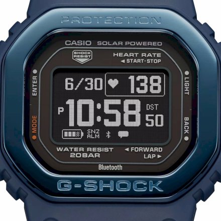 Zegarek Casio G-Shock Move z pulsometrem granatowy DW-H5600MB-2ER