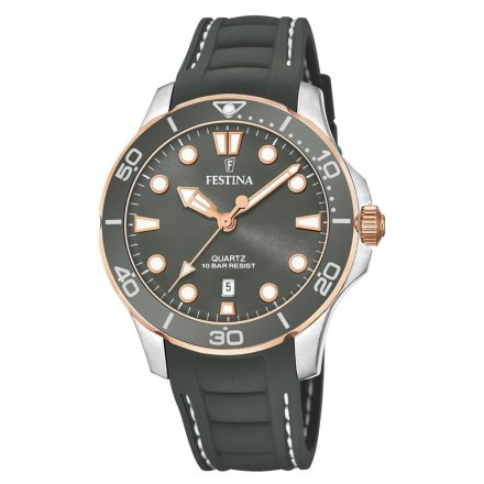 Zegarek Damski Festina BOYFRIEND z oliwkowym paskiem F20502/5