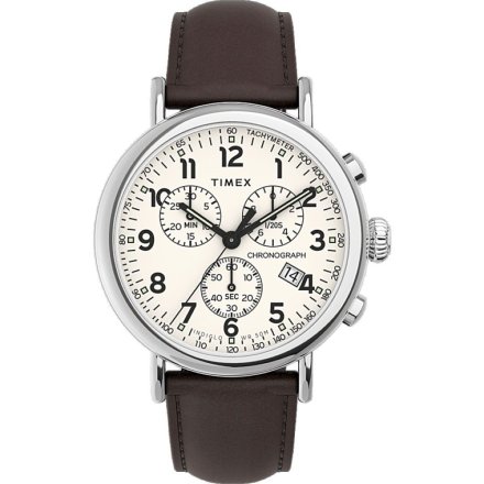 Męski zegarek Timex Waterbury Essential srebrny TW2V27600