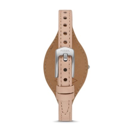 Zegarek damski Fossil Carlie Mini z beżowym paskiem z podkładką ES5213