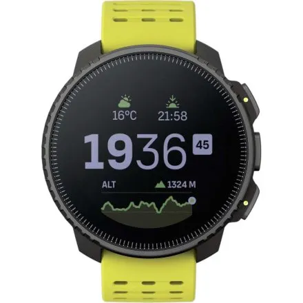 SUUNTO VERTICAL BLACK LIME SS050864000 żółty zegarek outdoorowy
