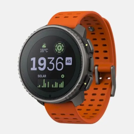 SUUNTO VERTICAL TITANUM SOLAR CANYON SS050861000 pomarańczowy zegarek outdoorowy