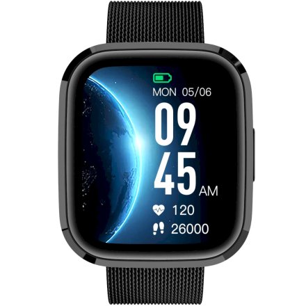 Smartwatch Garett GRC Style czarny z bransoletką 5904238484845