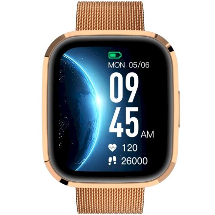 Smartwatch Garett GRC Style złoty z bransoletką 5904238484869