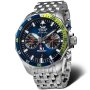 Zegarek Męski Vostok Europe Rocket N-1 Chrono granatowy z bransoletką 6S21-225A708B