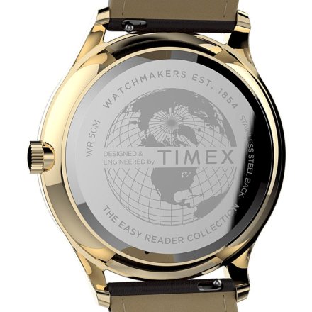 Męski zegarek Timex Easy Reader złoty TW2V28100