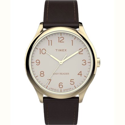 Męski zegarek Timex Easy Reader złoty TW2V28100