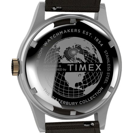 Męski zegarek Timex Waterbury srebrny TW2V28500