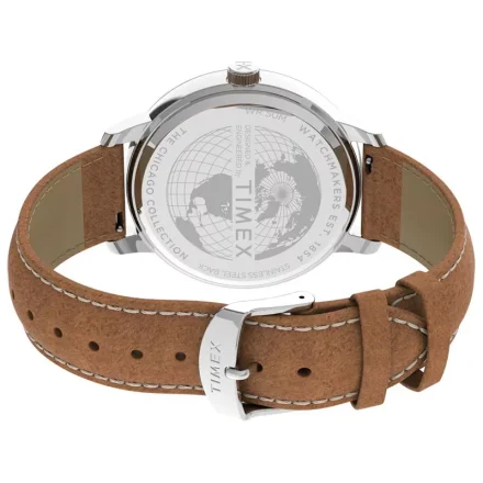 Męski zegarek Timex Chicago srebrny TW2V28900