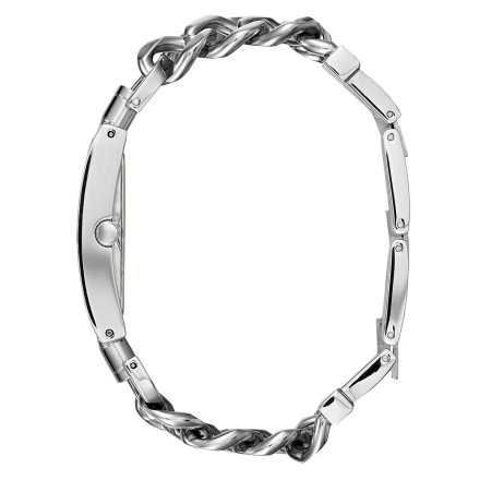 Srebrny zegarek damski Guess z łańcuszkami Mod Heavy Metal W1117L1