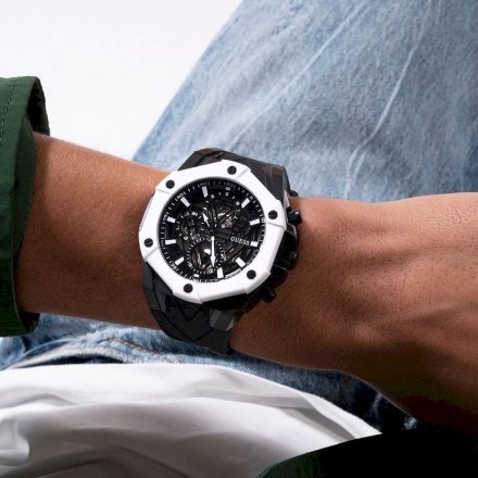 Czarny zegarek męski Guess Formula GW0579G1