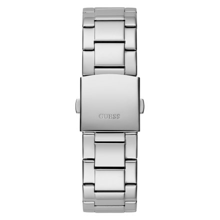 Srebrny zegarek męski Guess Crescent z ombre tarczą GW0574G1