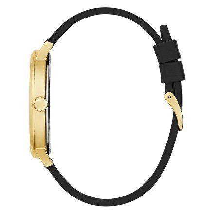 Złoty zegarek Guess Idol z czarnym paskiem GW0503G1