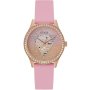 Różowy zegarek Guess Idol z różowym paskiem GW0530L4