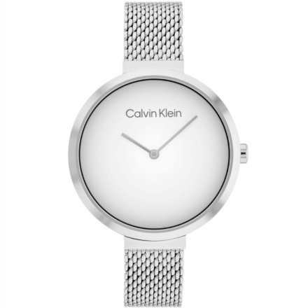 Zegarek damski Calvin Klein Minimalistic T Bar ze srebrną bransoletką 25200079