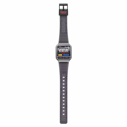 Grafitowy zegarek Casio Stranger Things Vintage w stylu Retro A120WEST-1AER