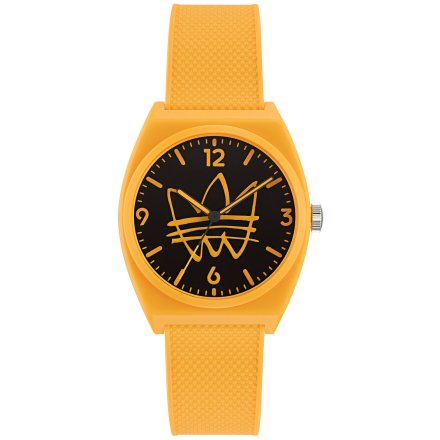 Pomarańczowy zegarek adidas Originals Street Project Two AOST22564