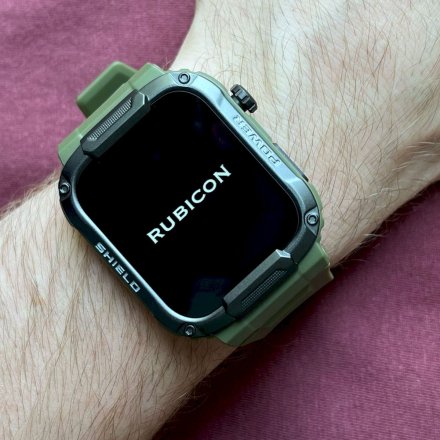 Smartwatch z funkcją rozmowy wojskowy Rubicon RNCF07 SMARUB217