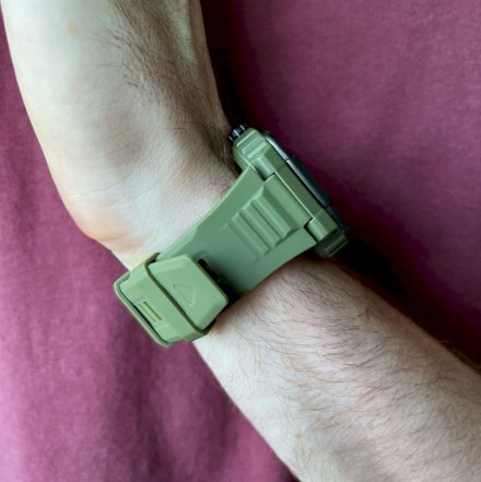 Smartwatch z funkcją rozmowy wojskowy Rubicon RNCF07 SMARUB217