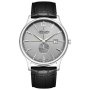Męski zegarek Adriatica Super de Luxe szary z czarnym paskiem A8339.5257Q