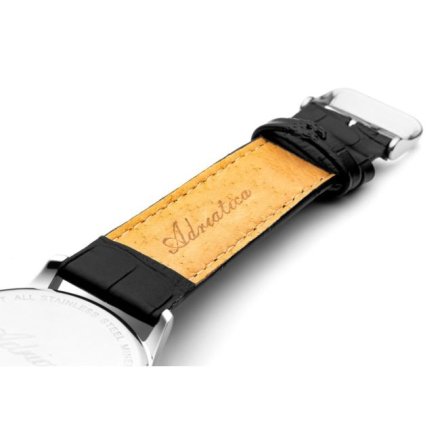 Męski zegarek Adriatica Super de Luxe czarny z paskiem A8339.5256Q