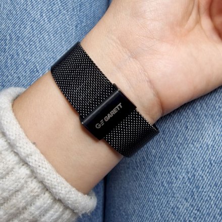 Smartwatch Garett Classy czarny stalowy 5904238483794