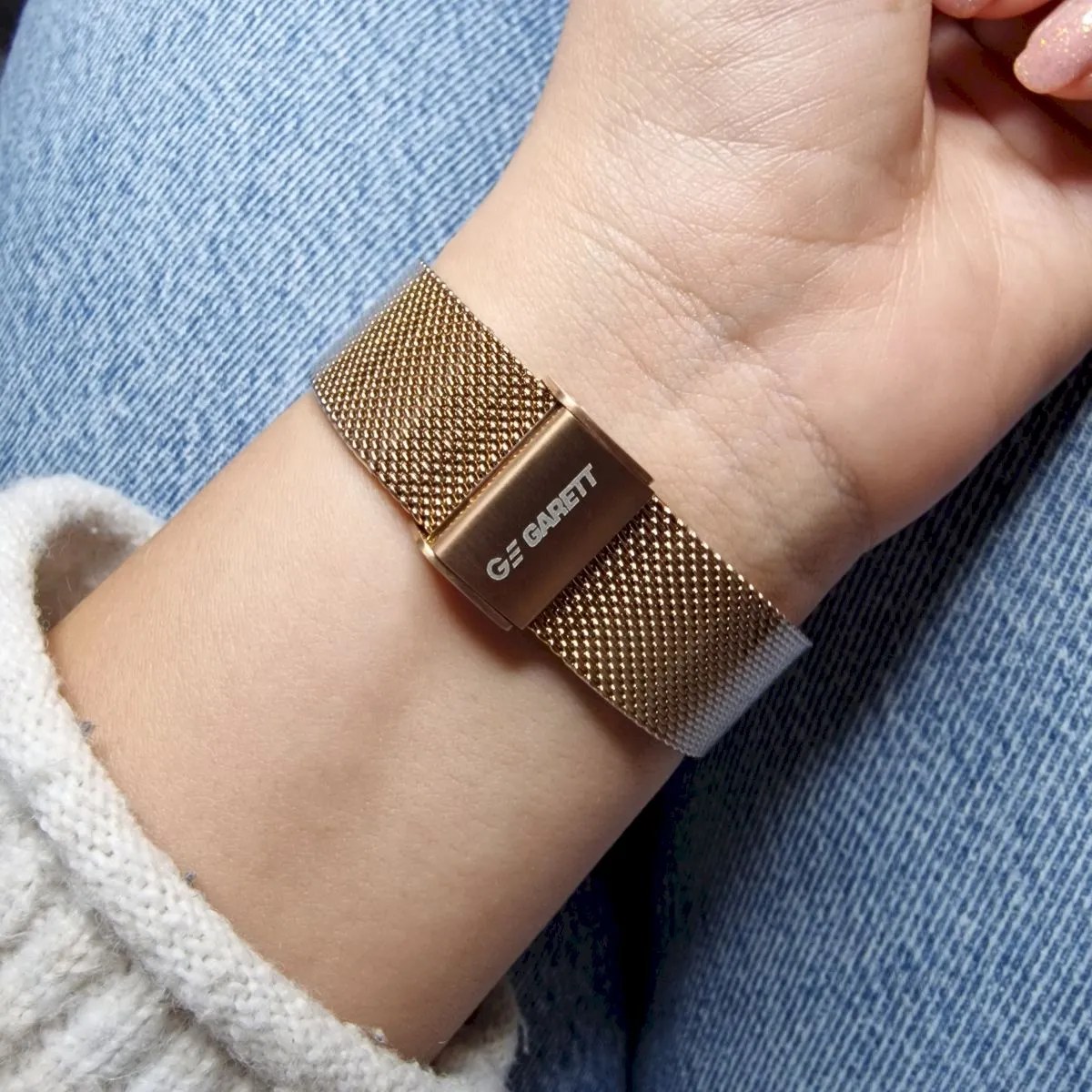 Smartwatch Garett Verona złoty stalowy 5904238484494 339,17 zł