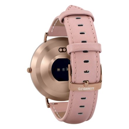 Smartwatch Garett Verona złoto-różowy skórzany 5904238484524