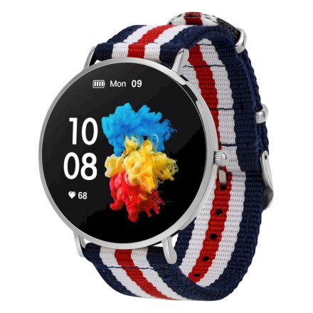 Smartwatch Garett Verona srebrny marina 5904238484531