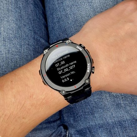 Sportowy smartwatch Garett GRS czarny 5904238484616