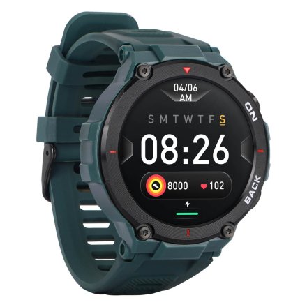 Sportowy smartwatch Garett GRS zielony 5904238484623