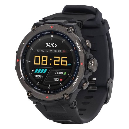 Sportowy smartwatch Garett GRS PRO czarny 5904238484654