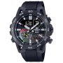 Czarny zegarek Męski Casio Edifice Sospensione z Bluetooth ECB-40MP-1AEF