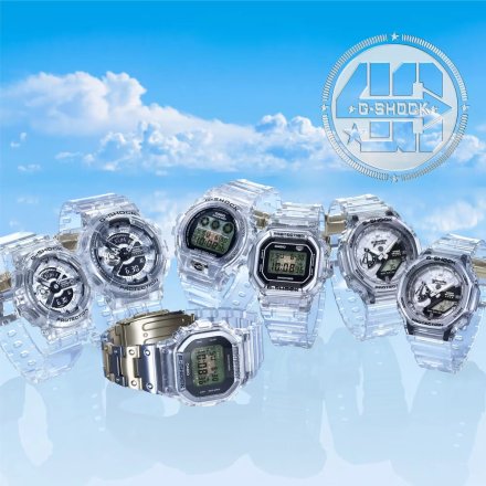 Przeźroczysty zegarek Casio G-Shock Clear Remix DWE-5640RX-7ER