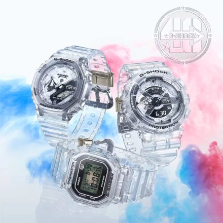 Przeźroczysty zegarek Casio G-Shock Clear Remix DWE-5640RX-7ER